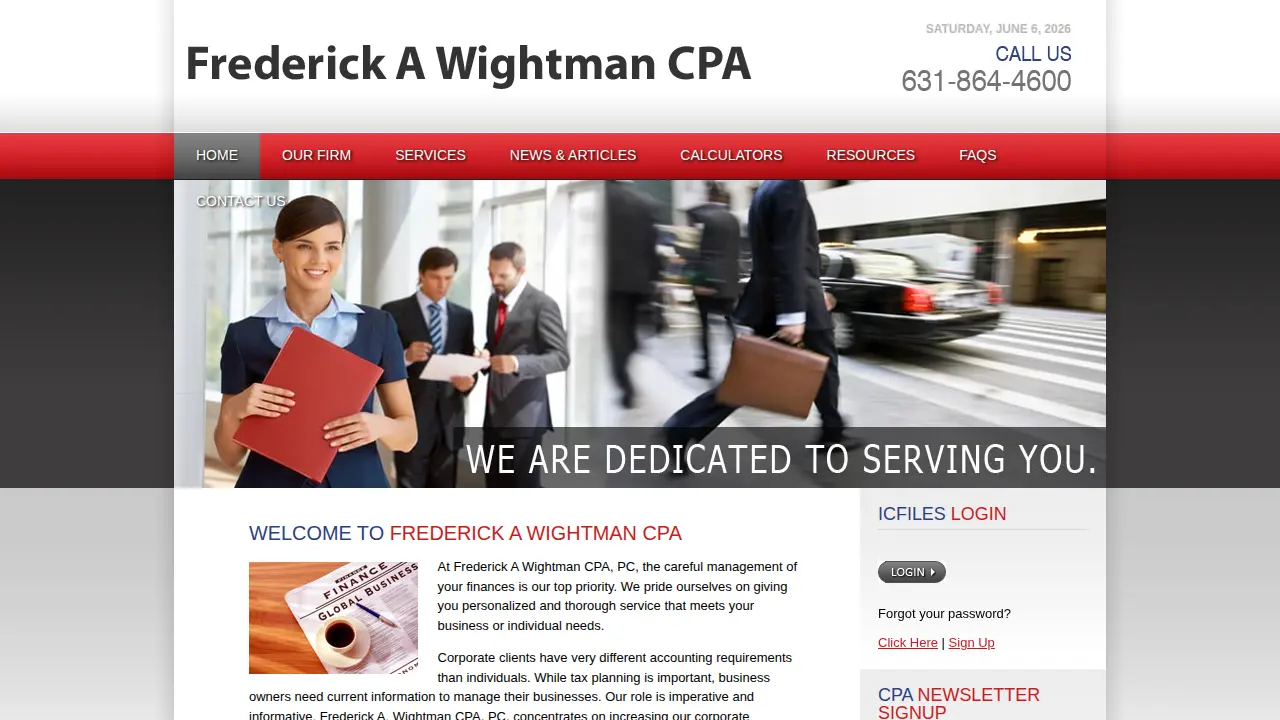 Frederick A. Wightman CPA PC