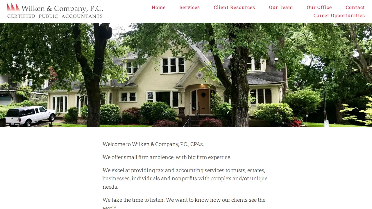 Wilken & Company, P.C., CPAs