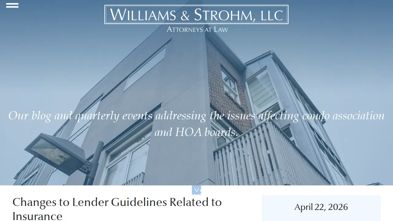 Williams & Strohm, LLC page