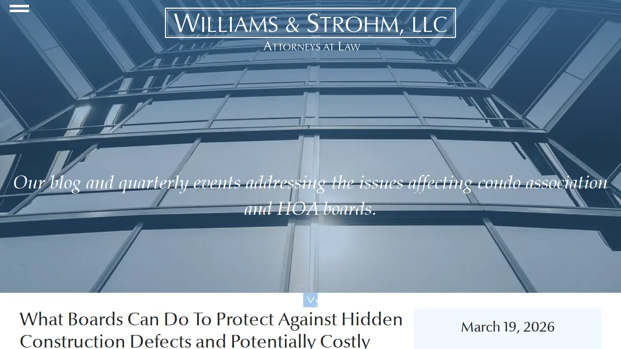 Williams & Strohm, LLC page