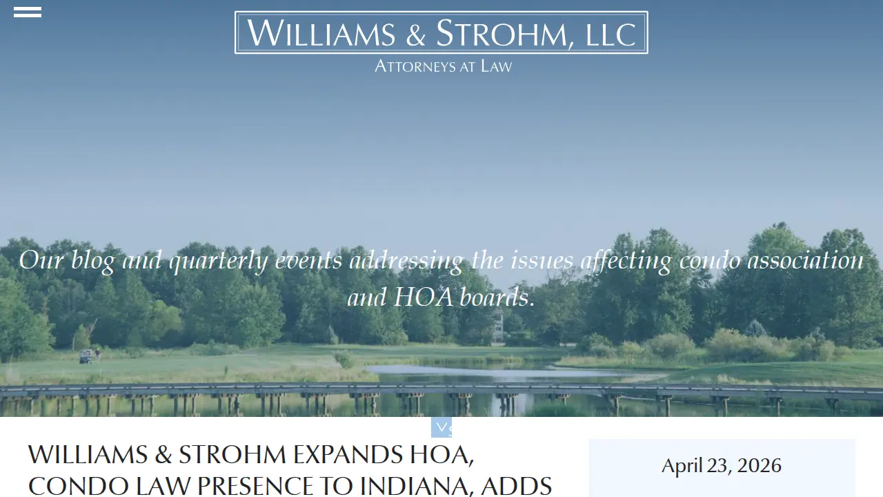 Williams & Strohm, LLC page