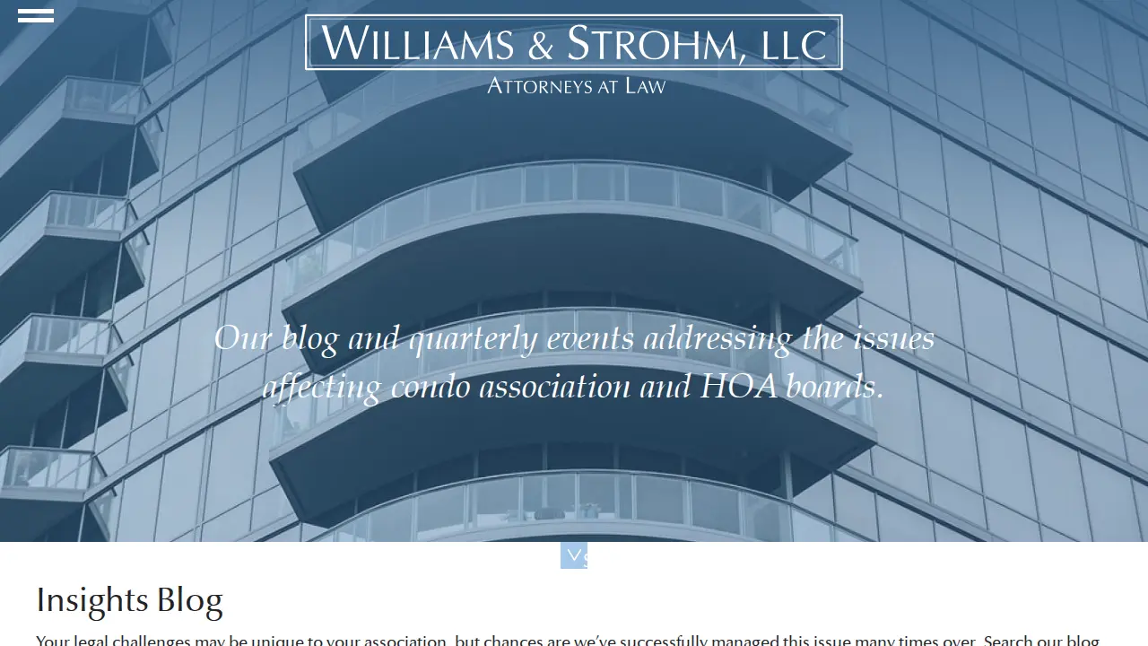 Williams & Strohm, LLC page
