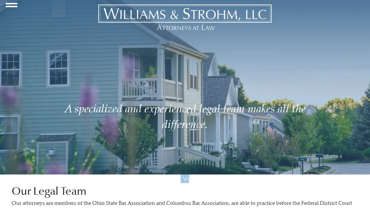 Williams & Strohm, LLC page