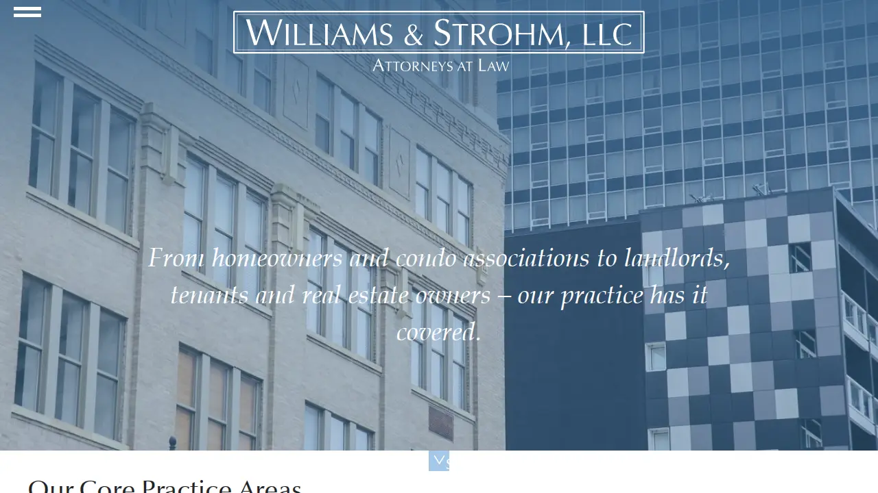 Williams & Strohm, LLC page