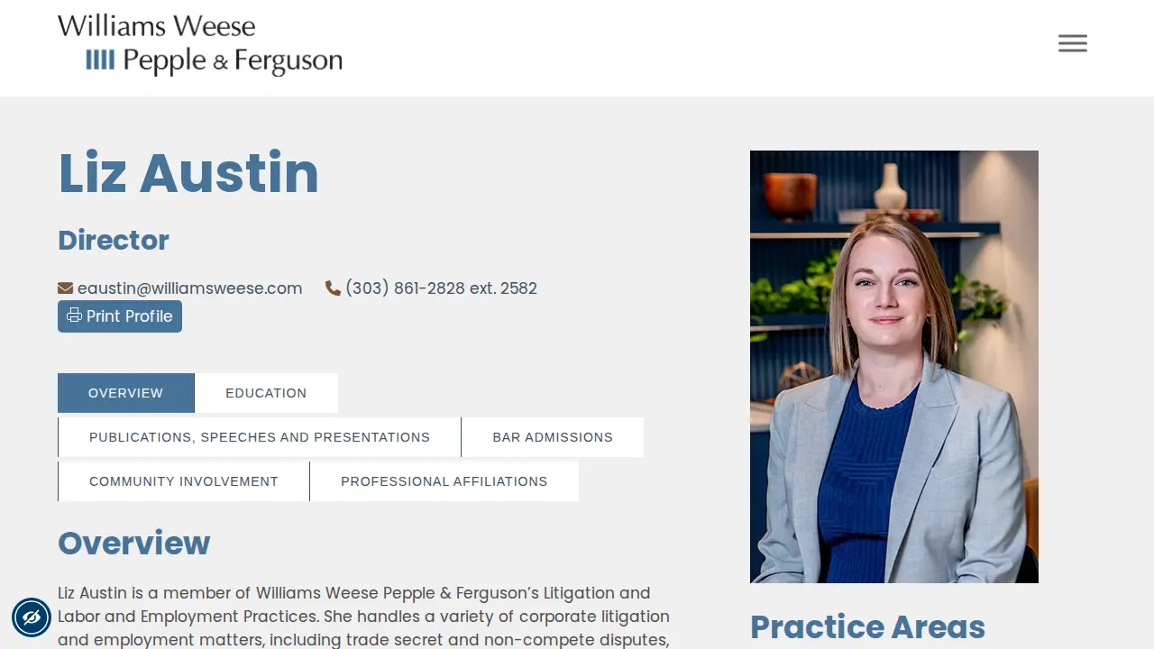 Williams Weese Pepple & Ferguson page