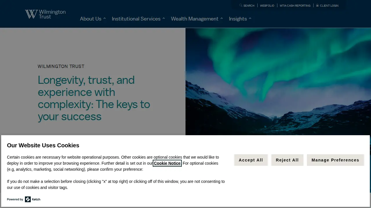 Wilmington Trust page