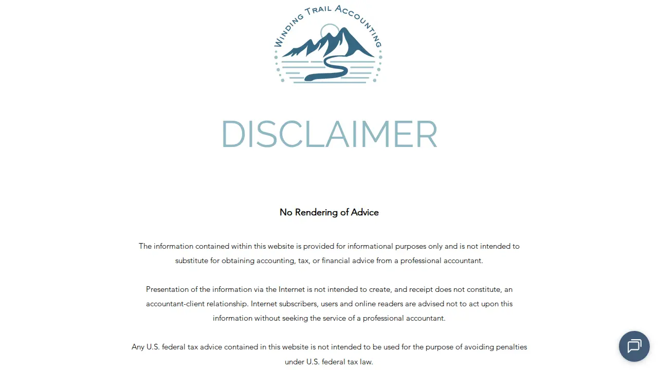 Winding Trail Accounting, LLC page