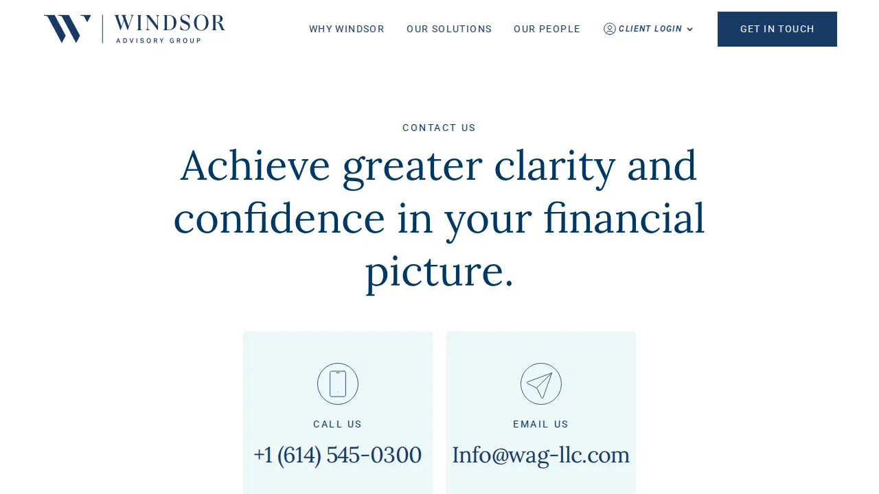 Windsor Advisory Group LLC page
