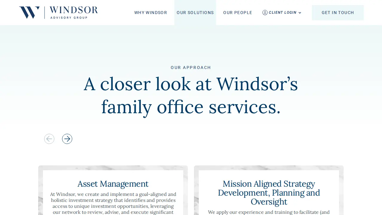 Windsor Advisory Group LLC page