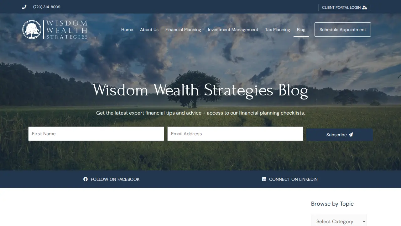 Wisdom Wealth Strategies, LLC page