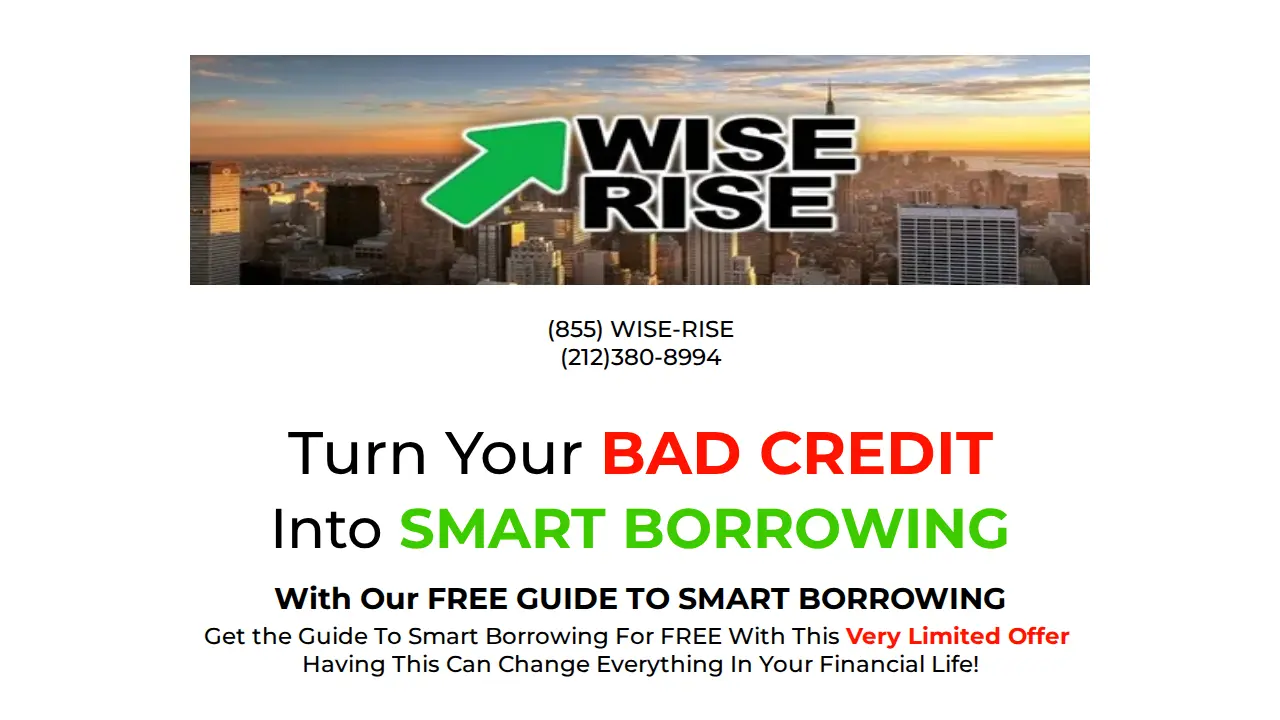 Bookkeeping Tax Preparation, Resolution Audit Advisors & Insurance -Wise Rise LLC page