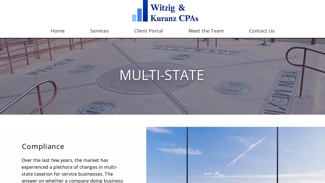 Witzig & Kuranz CPAs page