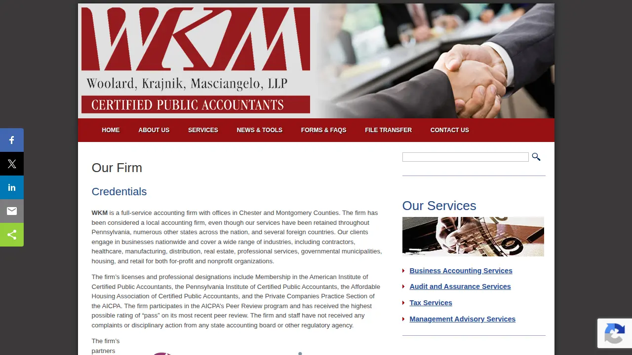 Woolard Krajnik Masciangelo LLP page
