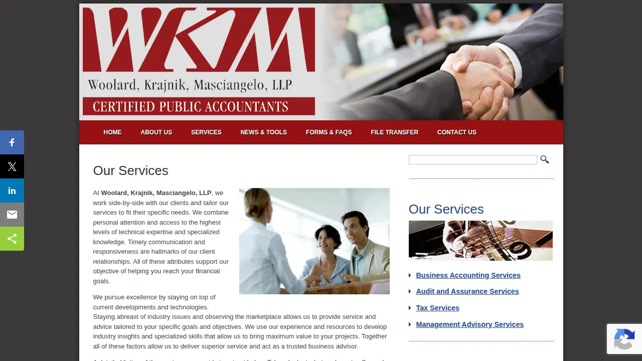 Woolard Krajnik Masciangelo LLP page