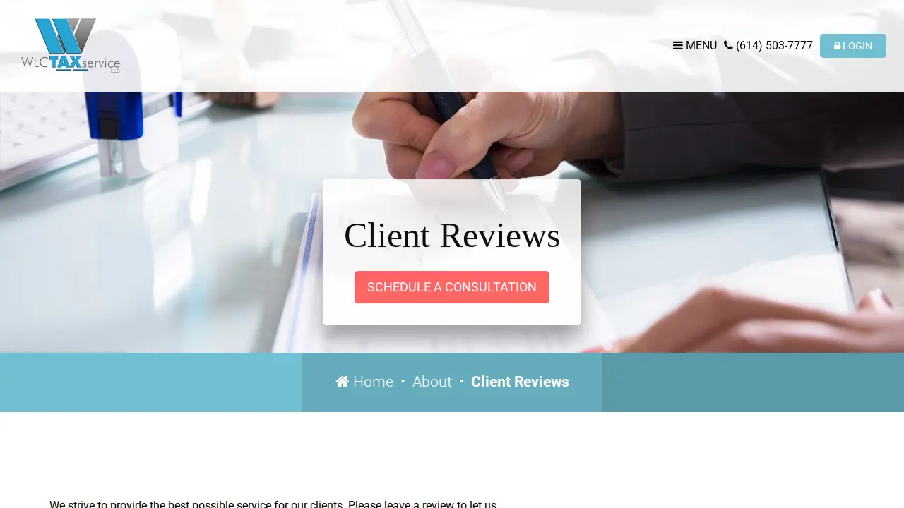 WLC Tax Service LLC page