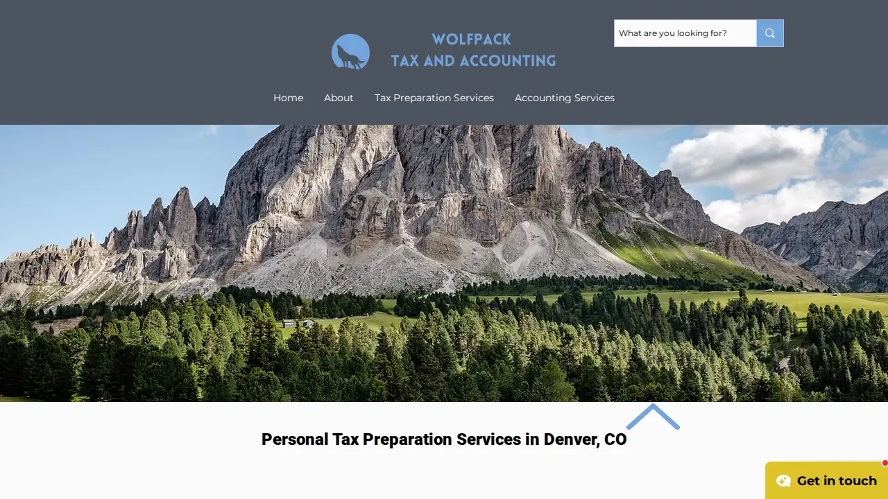 Wolfpack Tax & Accounting page