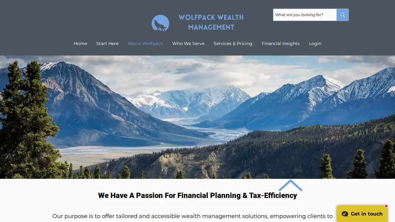 Wolfpack Wealth Management | Leyder Murillo, CFP® – Fee-Only Fiduciary Financial Planner page