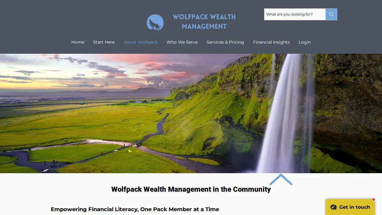 Wolfpack Wealth Management | Leyder Murillo, CFP® – Fee-Only Fiduciary Financial Planner page