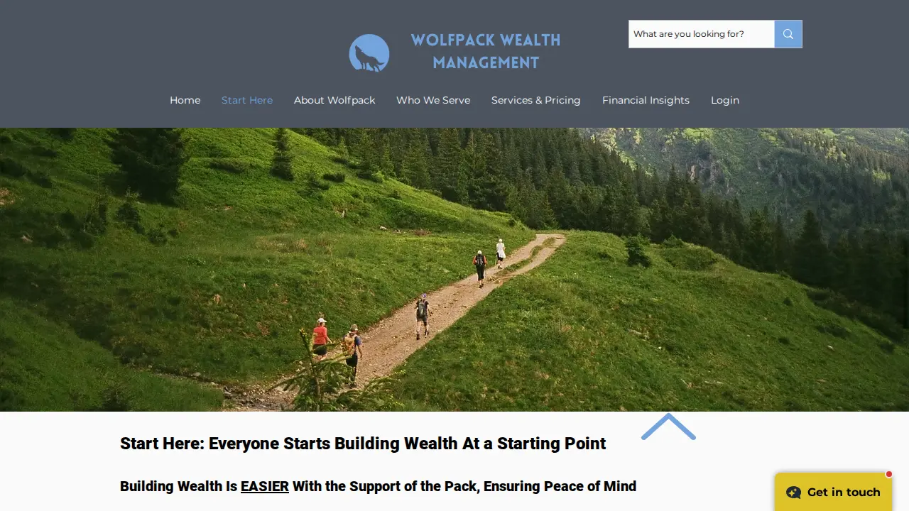 Wolfpack Wealth Management | Leyder Murillo, CFP® – Fee-Only Fiduciary Financial Planner page