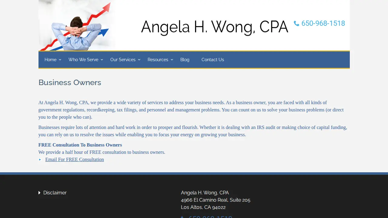 Angela Wong, CPA page