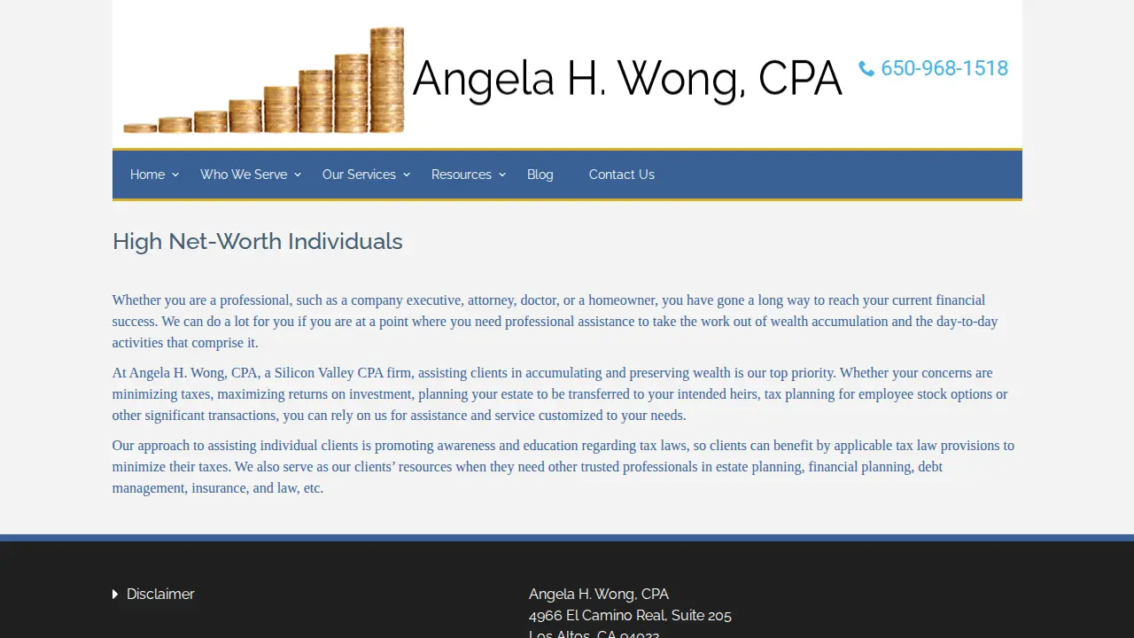 Angela Wong, CPA page