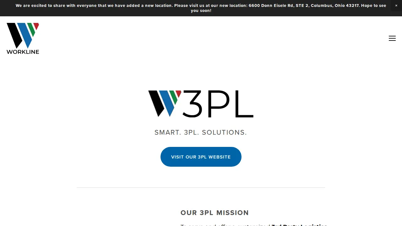 Workline Solutions page