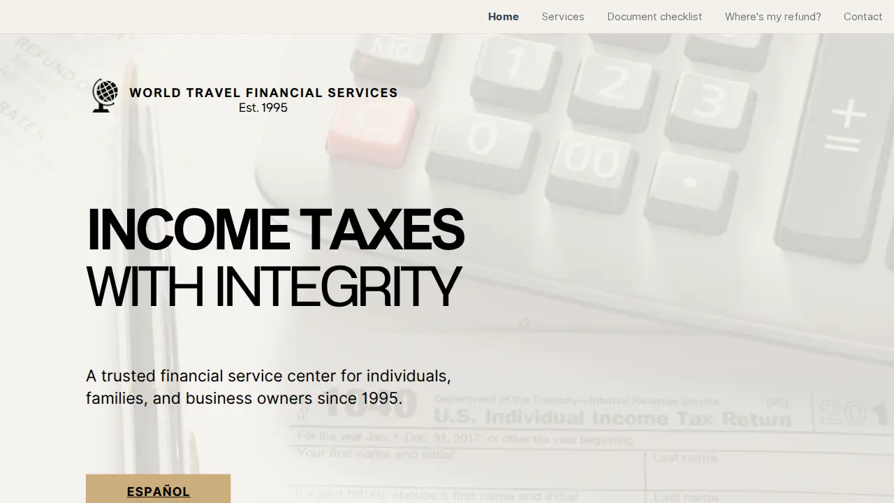 World Travel & Financial Services