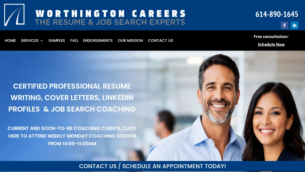 Worthington Careers website