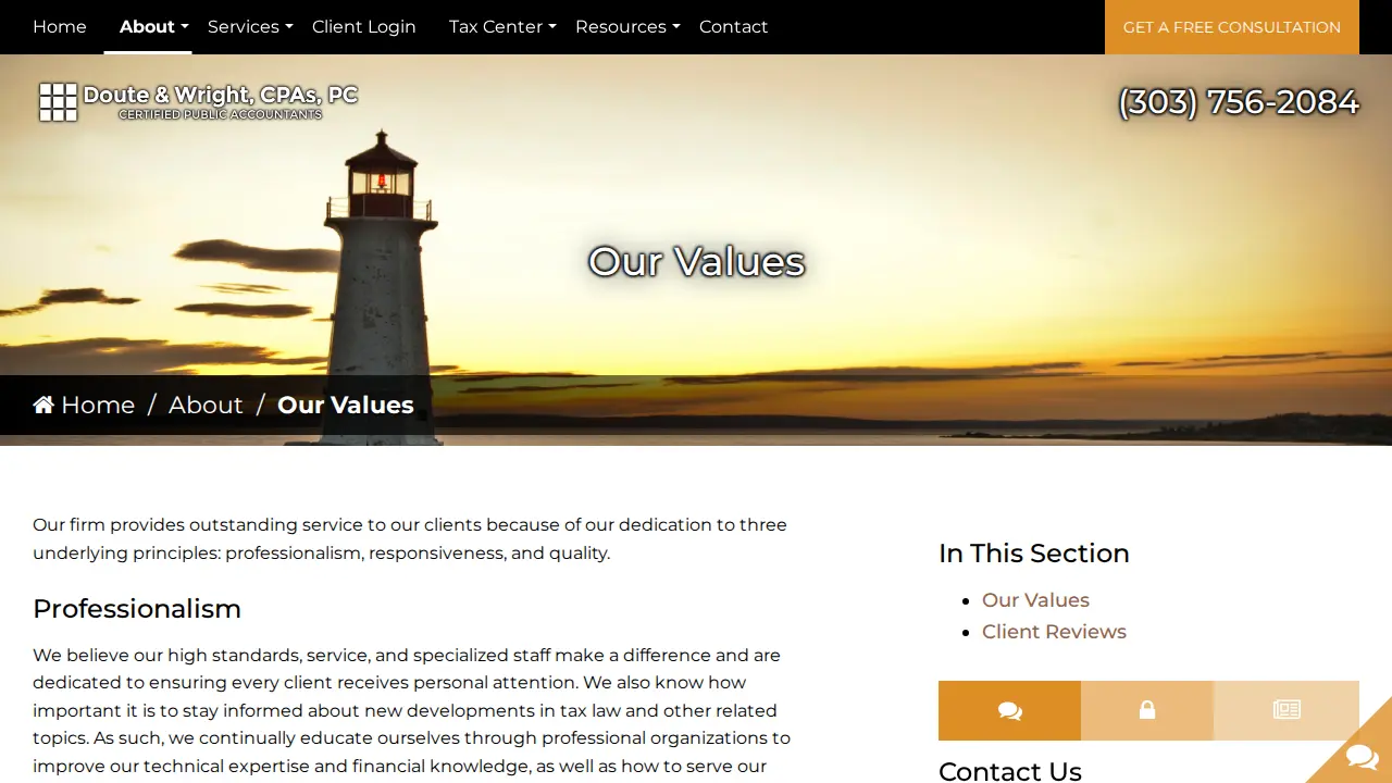 Doute & Wright CPAs P.C. page