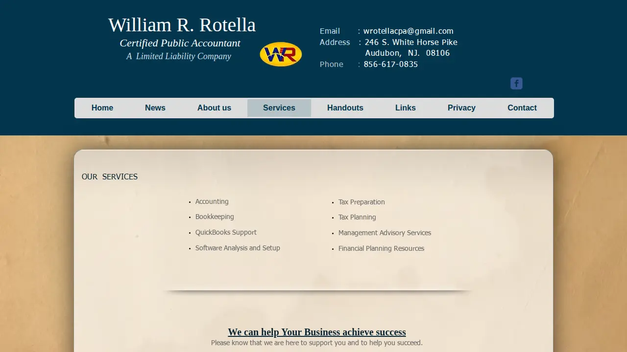 William R Rotella page
