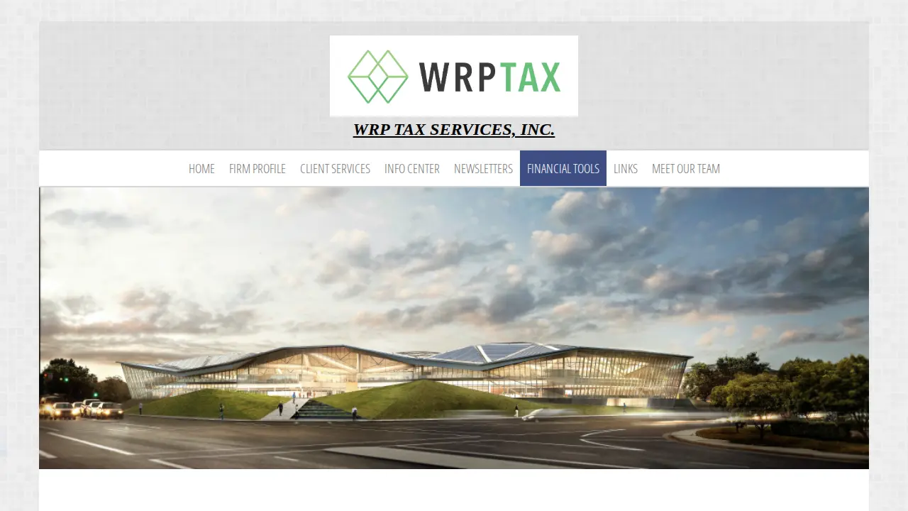 WRP Tax page