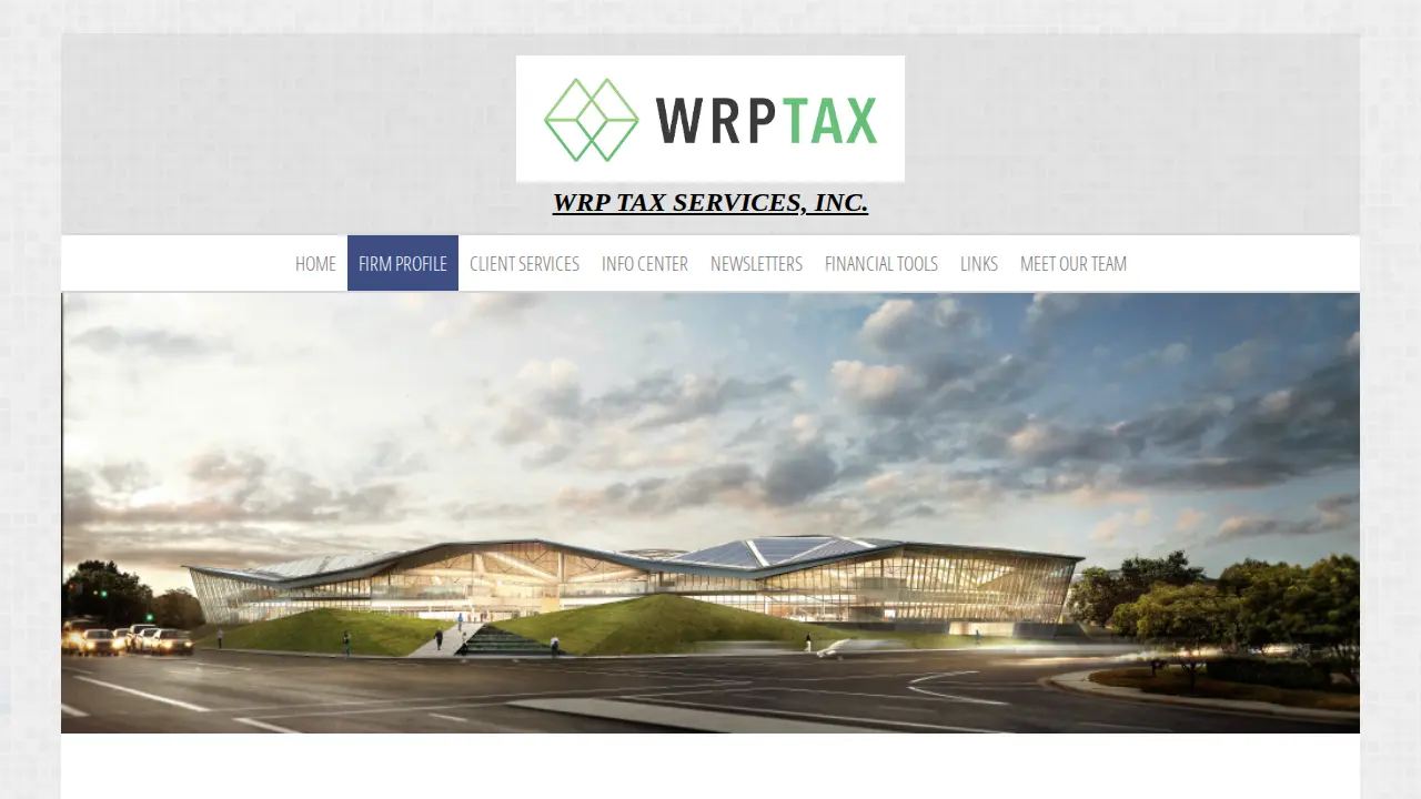 WRP Tax page
