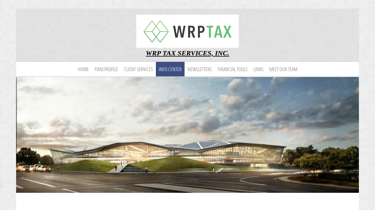 WRP Tax page