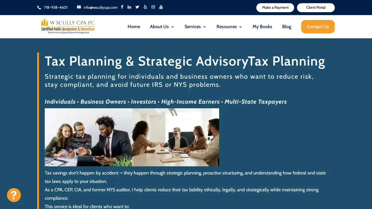 W SCULLY CPA PC page