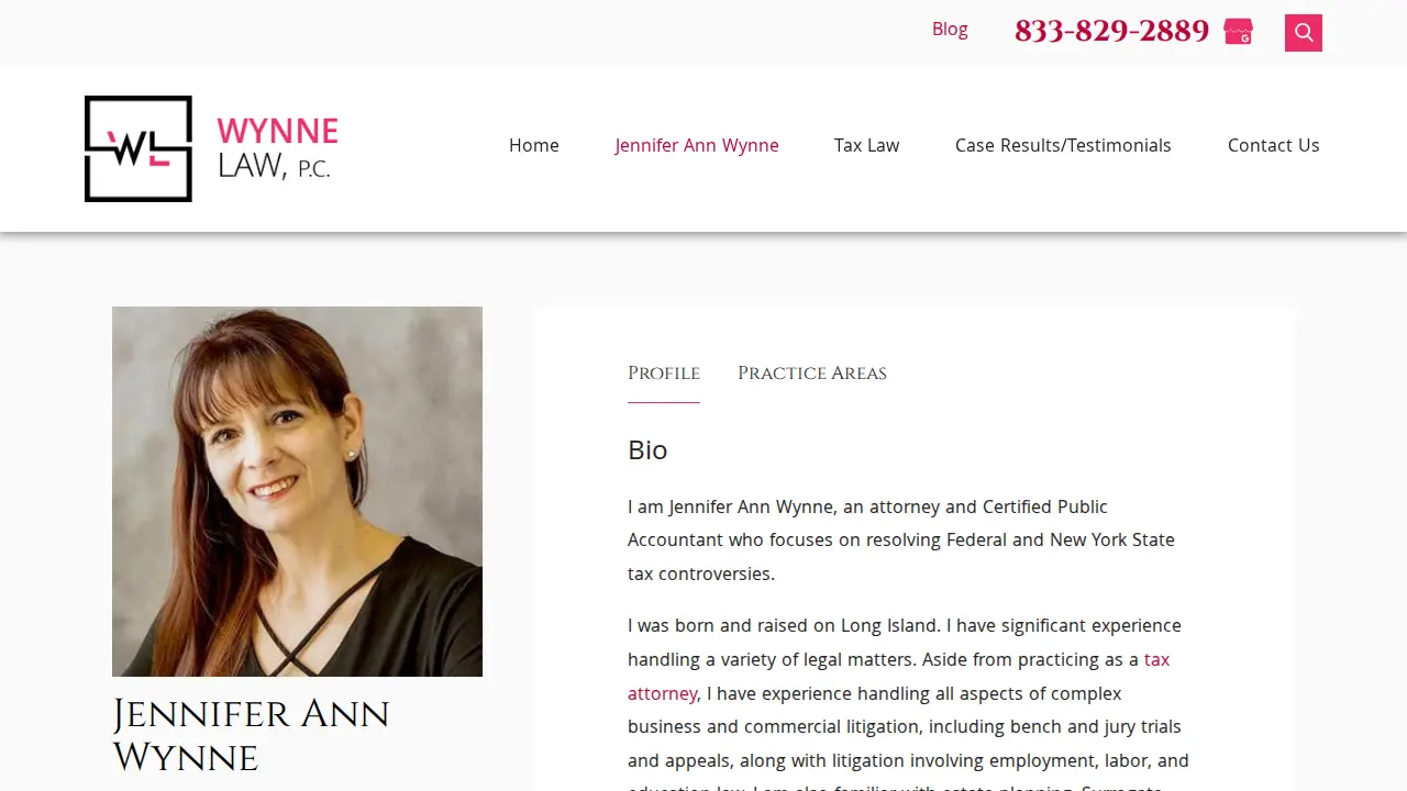 Wynne Law, P.C. page