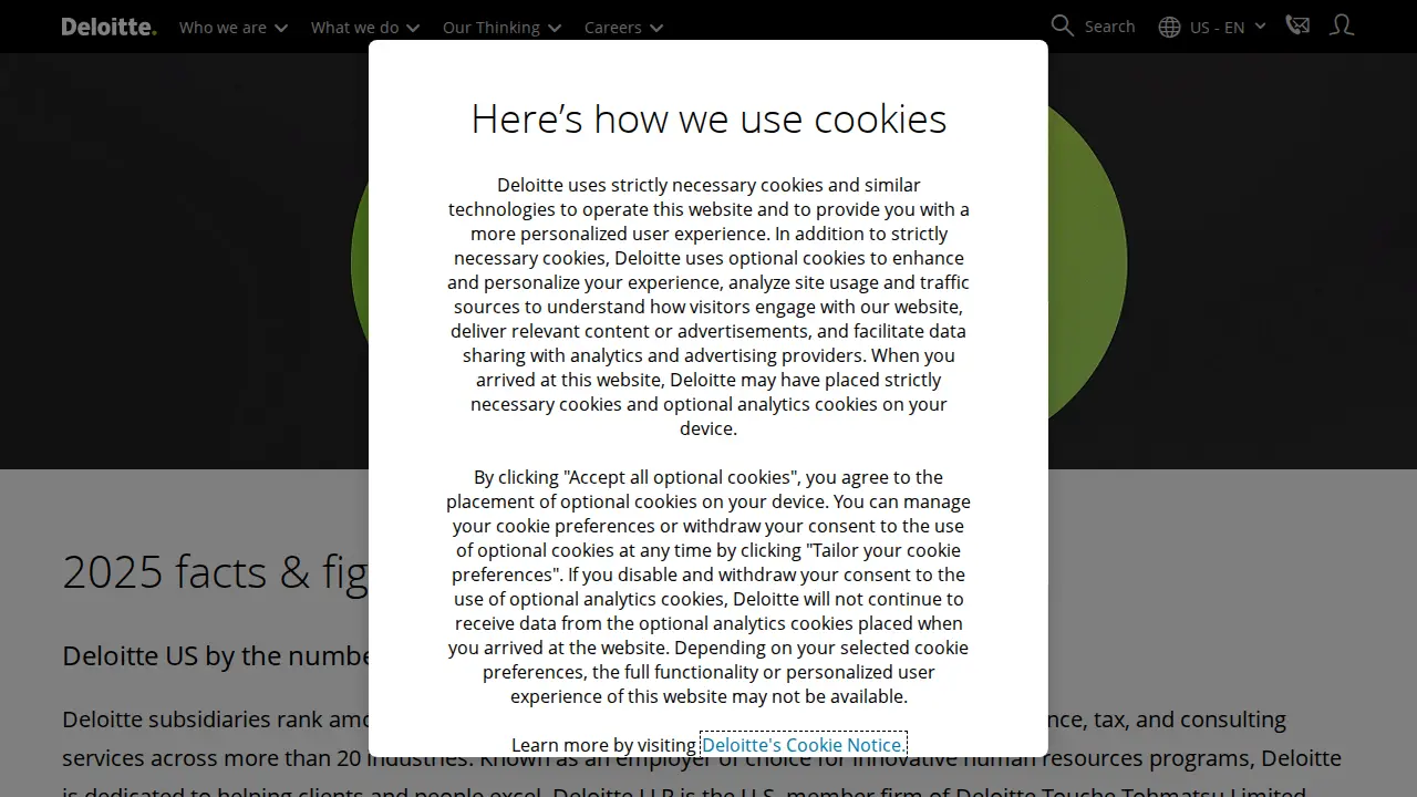 Deloitte page