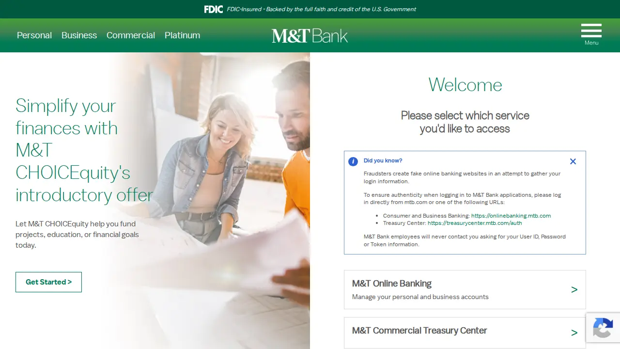 Brandon Reid - M&T Bank page