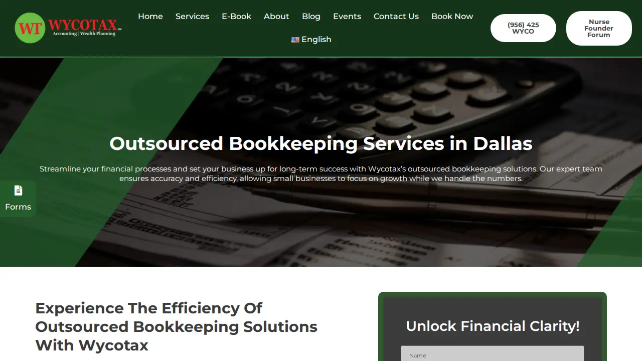 WYCOTAX - Income Tax, Bookkeeping & Payroll Company page