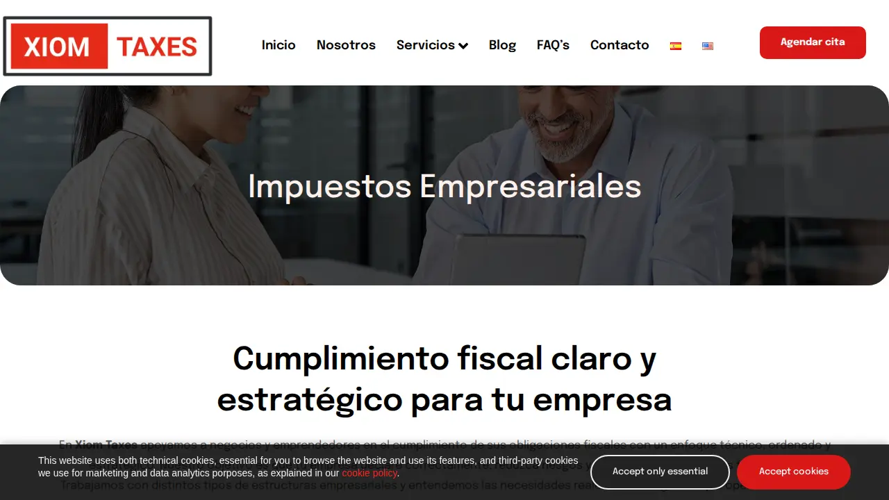 XIOM TAXES LLC page