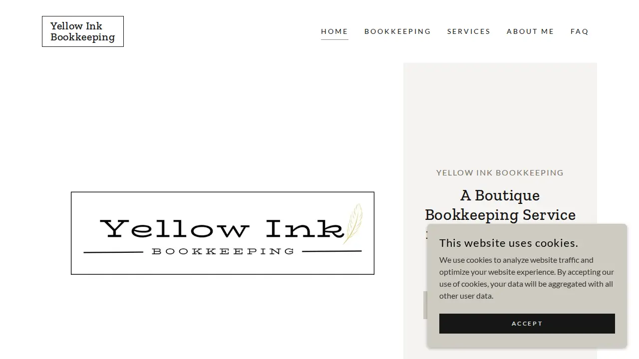 Yellow Ink Bookkeeping LLC page