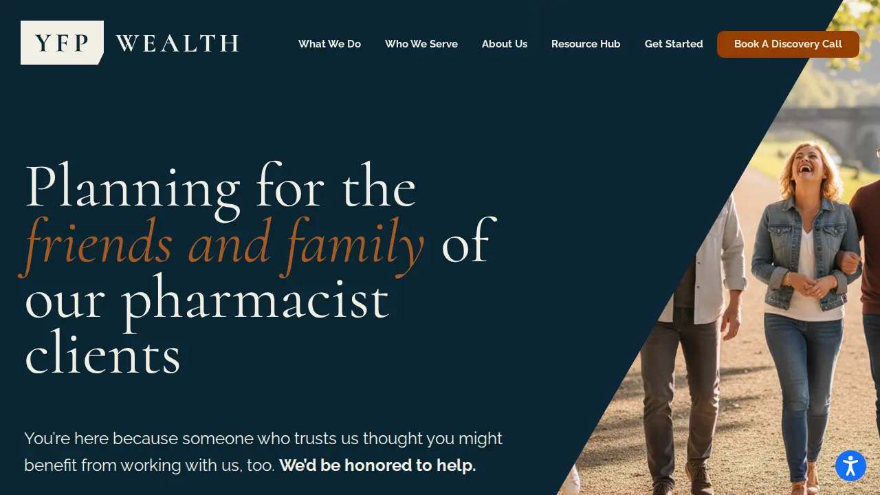 YFP Wealth page