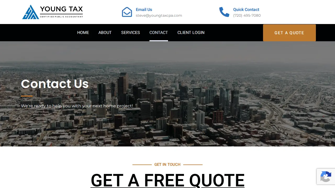 Young Tax CPA PC page