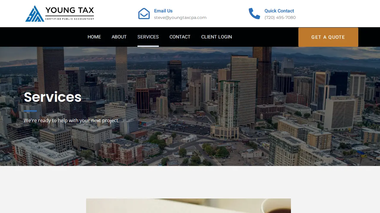 Young Tax CPA PC page
