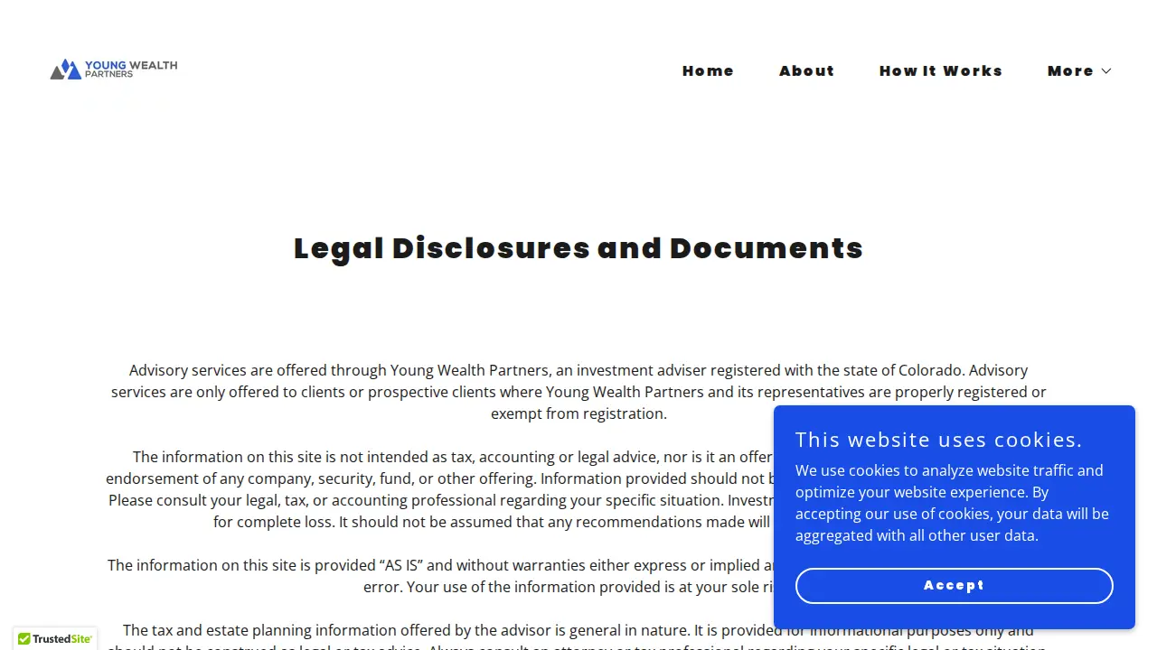 Young Wealth Partners page
