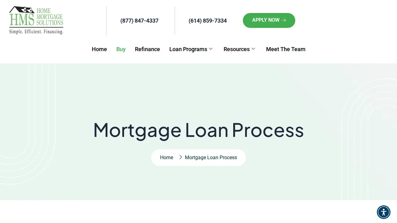 Home Mortgage Solutions Inc page