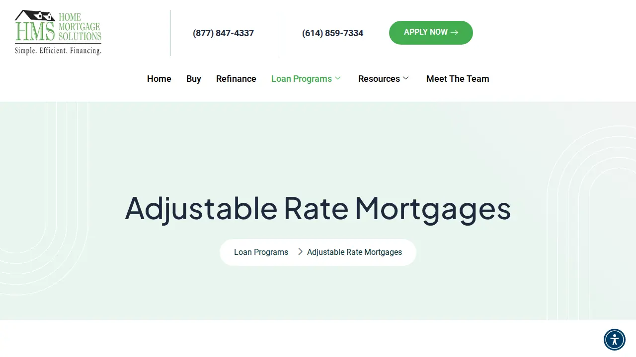 Home Mortgage Solutions Inc page