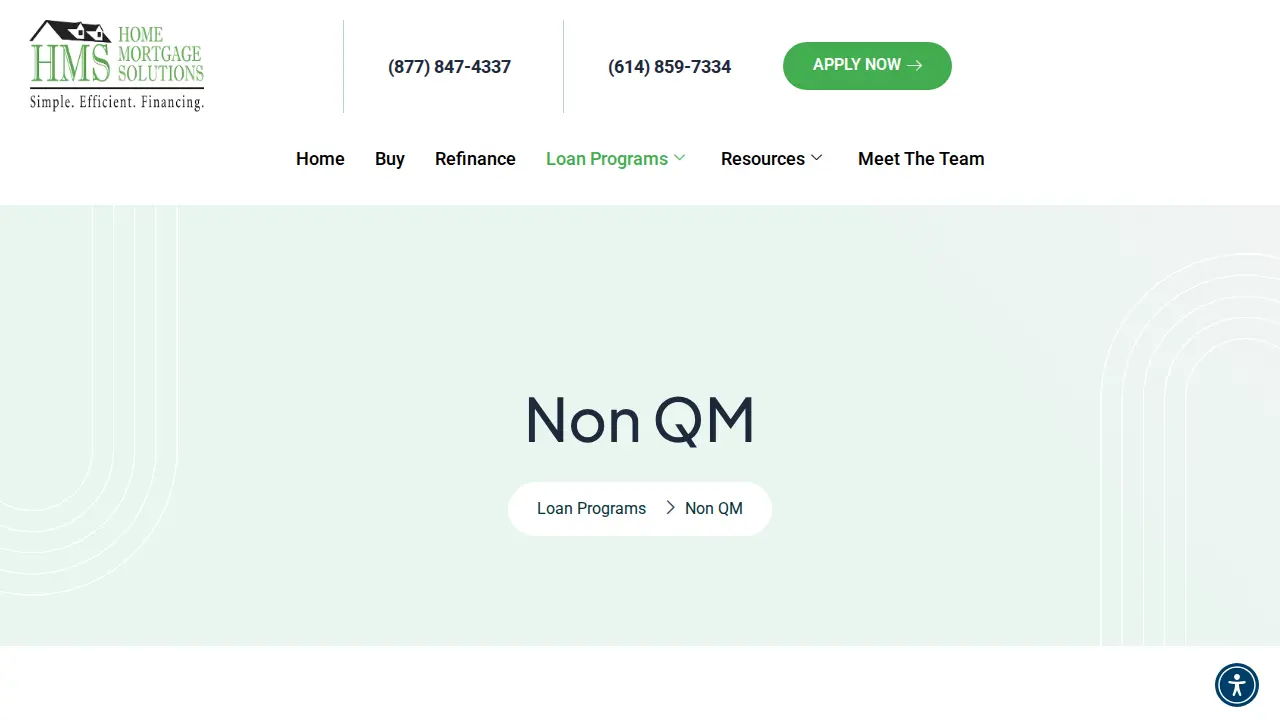 Home Mortgage Solutions Inc page