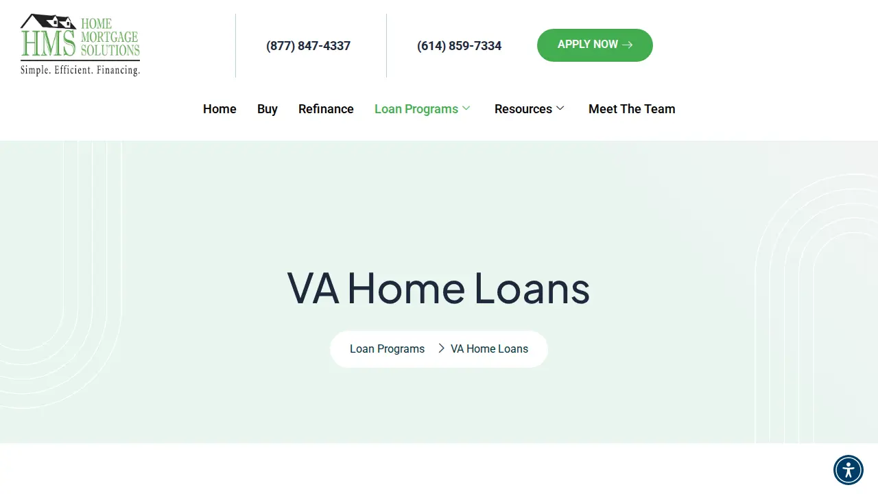 Home Mortgage Solutions Inc page