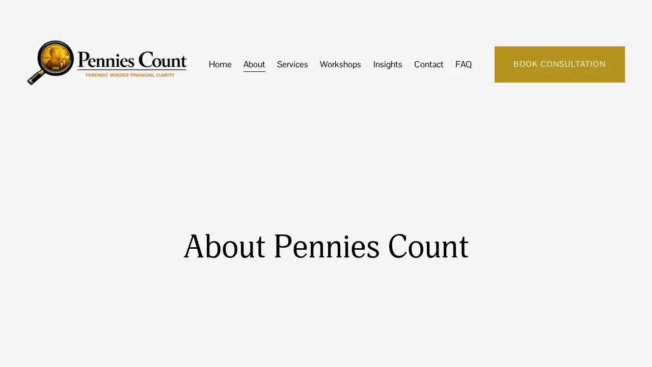 Pennies Count page