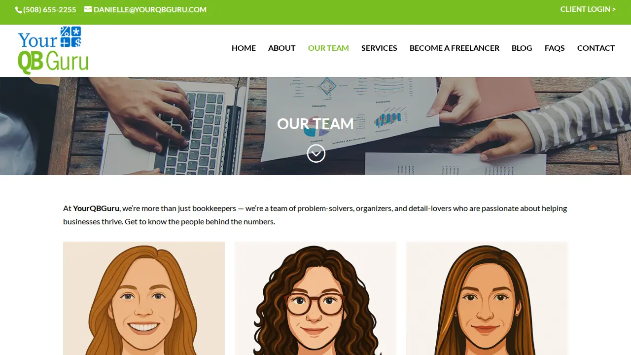 YourQBGuru, Inc page